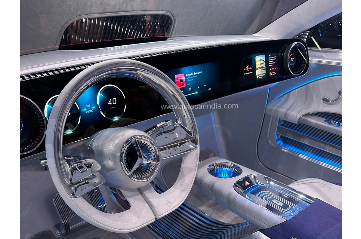 Mercedes-Benz Concept CLA Class interior Mercedes-Benz Concept CLA Class interior